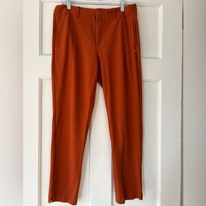 Scotch & Soda Pants Womens Rust Orange Stretch Office Career Comfort Size M